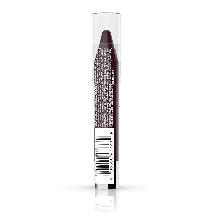 Neutrogena MoistureSmooth Color Stick for Lips, Moisturizing and Conditioning Lipstick with a Balm-Like Formula, Nourishing Shea Butter and Fruit Extracts, 180 Deep Plum, .011 oz (Pack of 2)