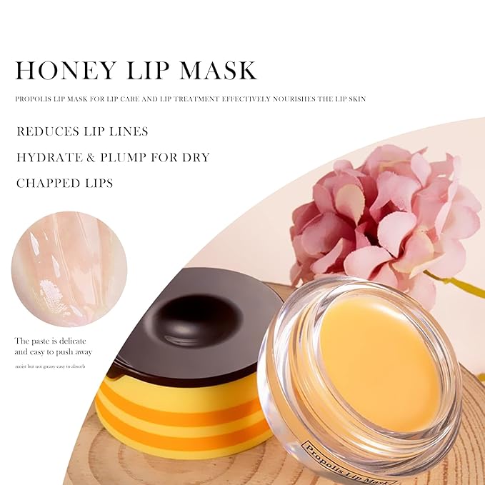 Honey Lip Balm Pot, Honey Lip Exfoliator