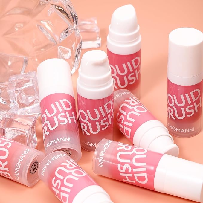 Liquid Blush Makeup Cream Blush For Cheeks Natural Velvet Texture(03#)