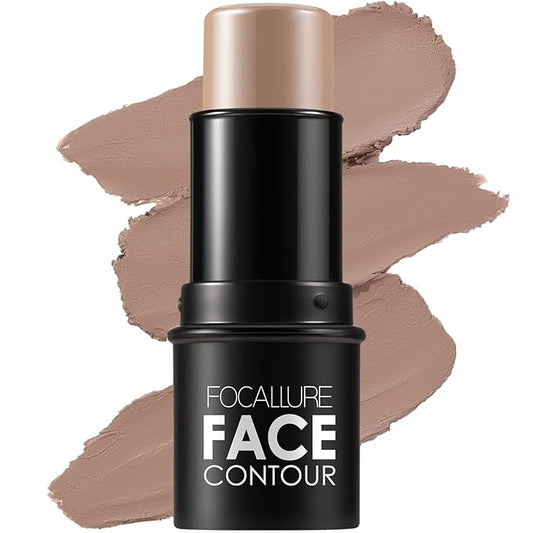 FOCALLURE Cream Contour Stick, Matte Bronzer Stick, Professional