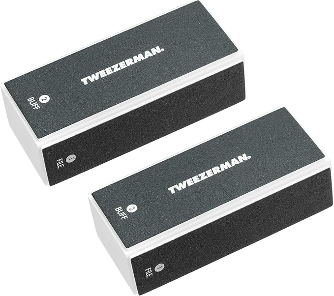 Tweezerman Black Nail Buff (2 Pack)