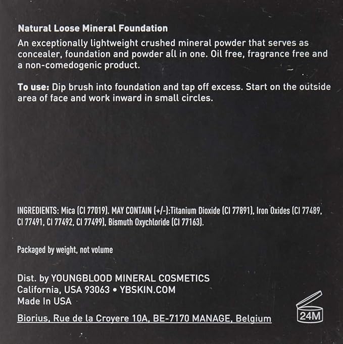 Youngblood Loose Mineral Foundation, Cool Beige | Loose