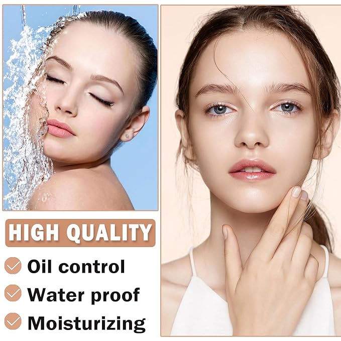 Airbrush Foundation Makeup Spray Silky Lightweight Full Coverage