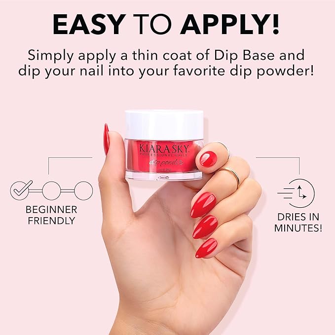 Kiara Sky Long Lasting Nail Dip Powder Pink , Serenade 1 oz