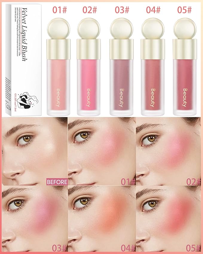 Velvet Liquid Blush Wand, Creme Blush Makeup Stick,Blush for Women-05