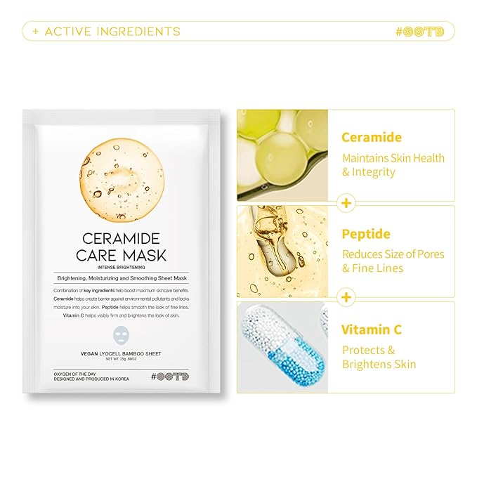 Hydrating Soothing Sheet Masks Gift Set for Skincare, Acid 30EA