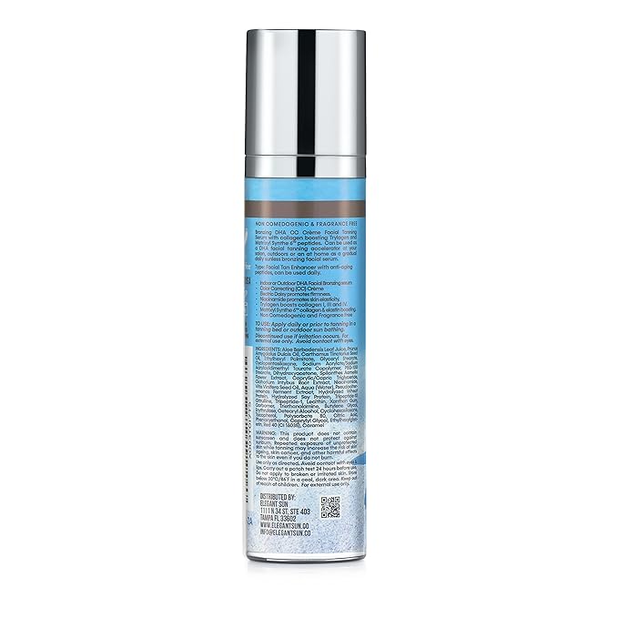 Facial Tanning Bed Lotion Face Moisturizer,