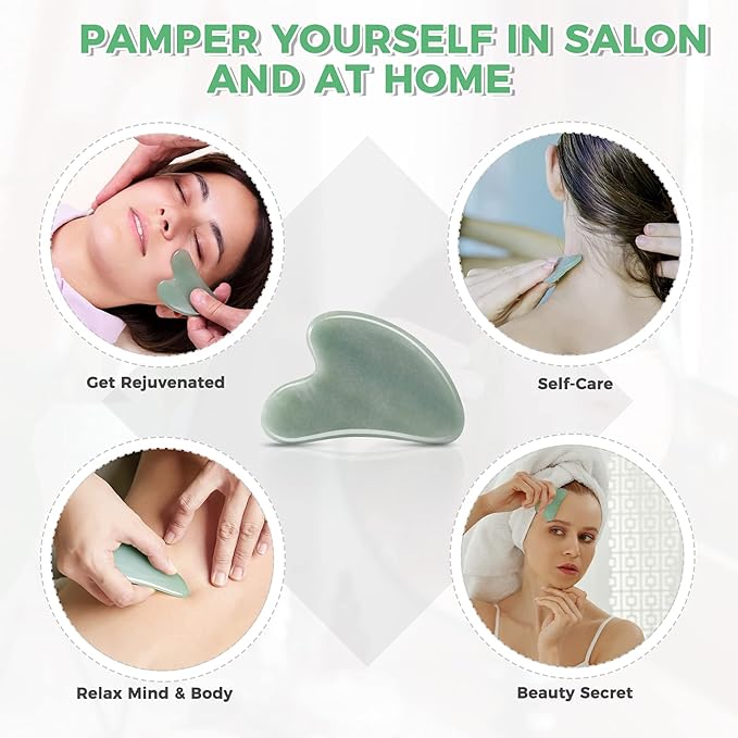 Gua Sha Guasha Facial Tools - Scraping