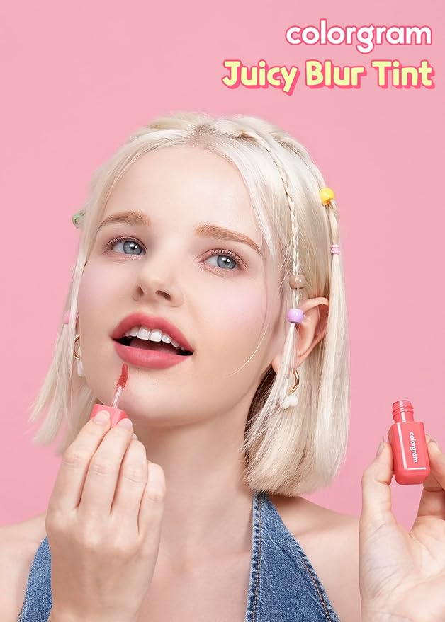 COLORGRAM Juicy Blur Tint 01 Coral Oz.)