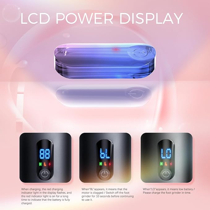 Ranrose electric callus remover for