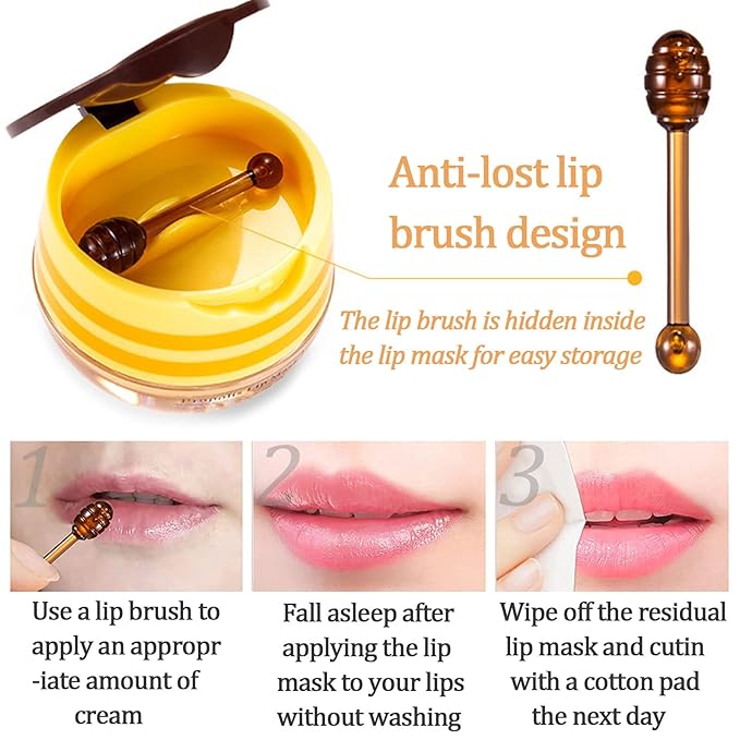 3 PCS Bee Lip Balm Lip