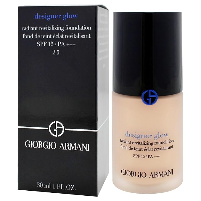 Designer Glow Radiant Revitalizing Foundation SPF 15 PA - Foundation 1 oz