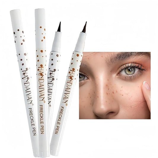 Freckle Pen 2 Colors, Natural Lifelike Freckle Makeup