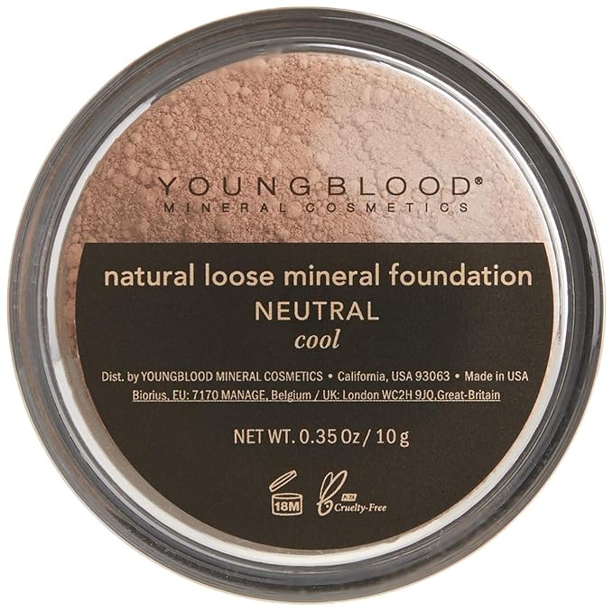 Youngblood Clean Luxury Cosmetics Natural Loose Mineral Foundation, Cruelty Free