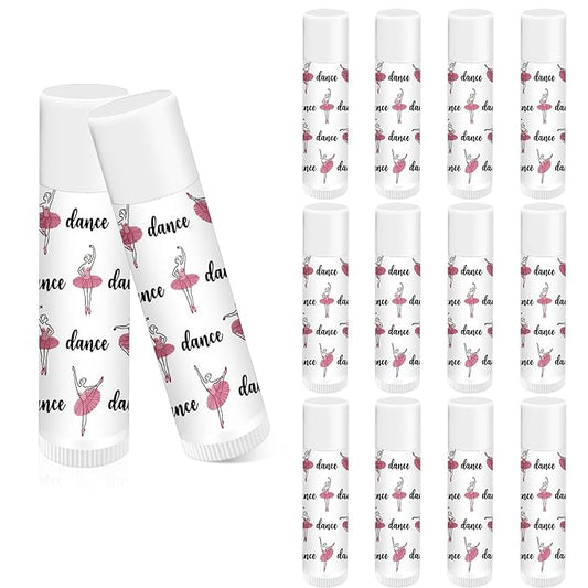 12 Pack Dance Theme Ballet Lip