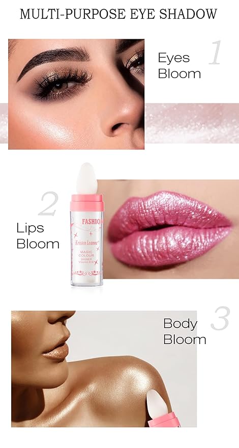 AKARY Shimmer Highlighter Powder, Fairy Polvo De Hadas