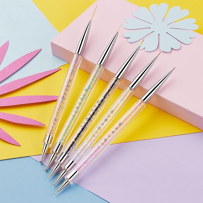 Makartt double-ended nail art brushes