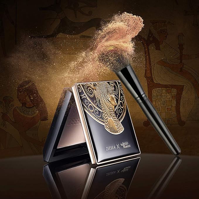 ZEESEA Pressed Powder The British Museum Egypt Series Ivory White)