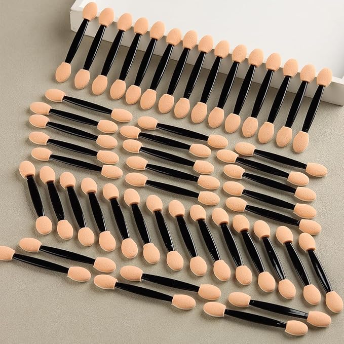 Disposable Eyeshadow Applicators, 100PCS Chrome