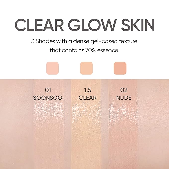 AMUSE Dew Jelly Vegan Cushion Foundation 01 SOONSOO