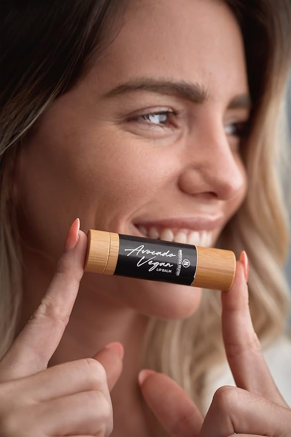 AVOCADO VEGAN LIP BALM, Clean, Light, Lips.