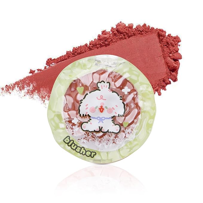 Boobeen Blush Powder Face Makeup, Highly Pigmented Single Finish, Blendable