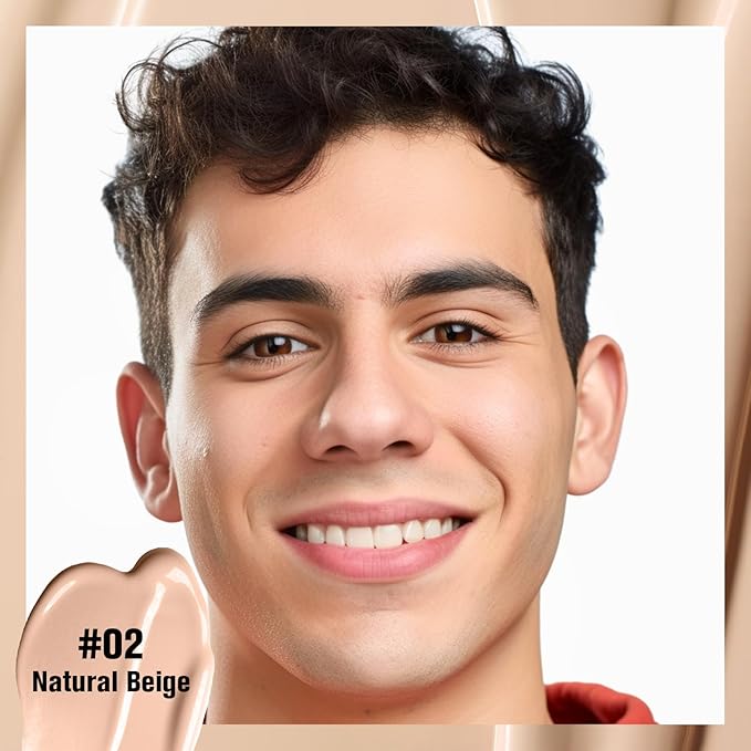 UCANBE Matte Liquid Foundation with Brush, Serum Foundation fl. oz.