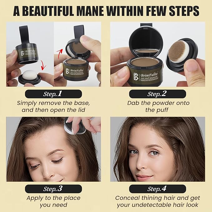 Hair Root Touch Up Powder,
