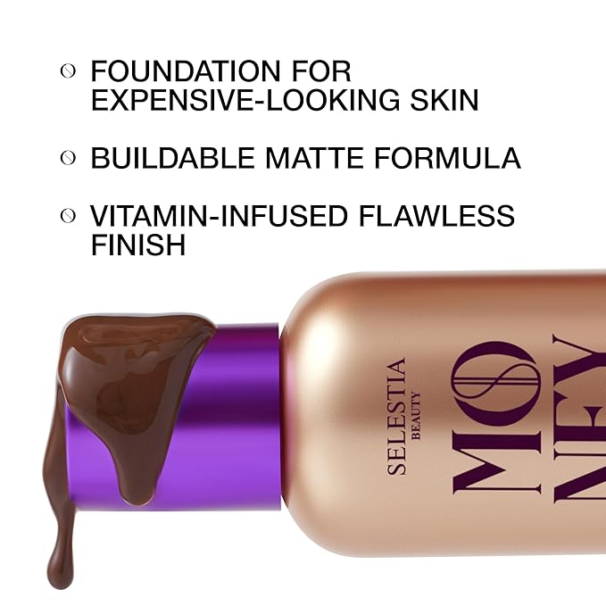 Matte Foundation Money - Long-Lasting Makeup Foundation with