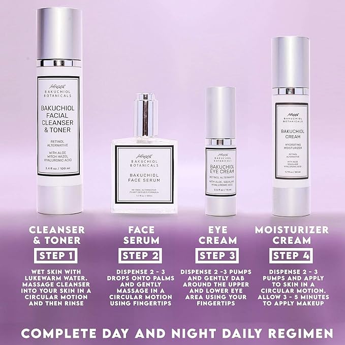 Bakuchol Botanicals Gift Set with Travel