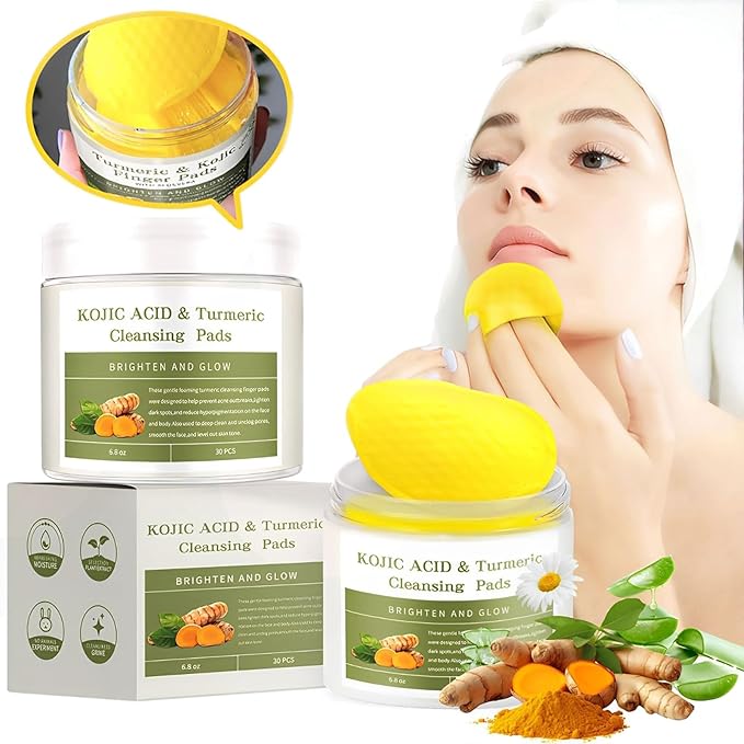 Turmeric kojic cleansing pads, 60