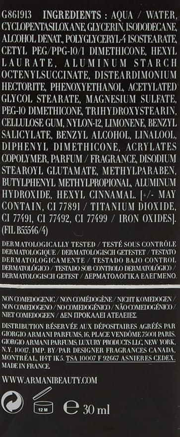 Giorgio Armani Luminous Silk Foundation, No. 2 Ivory, 1 Ounce