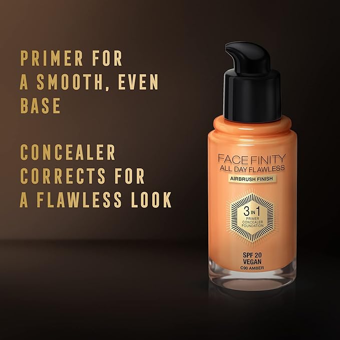 Max Factor Facefinity 3-in-1 All Day Flawless Liquid 30 ml
