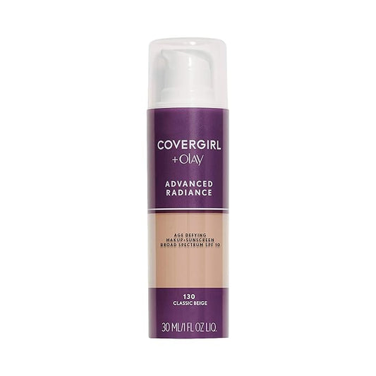COVERGIRL Advanced Radiance Age Defying Foundation Makeup Natural may vary) 1 oz