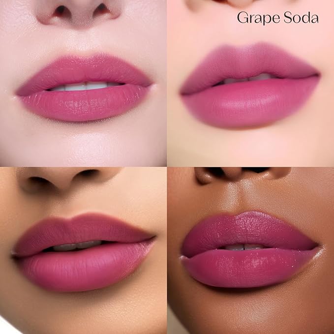 ETUDE Dear Darling Marker Tint #6 Grape Soda (5g) | Hydrating & Long Lasting Lip Stain | High Pigmented Lip Maker with Easy Drawing Tip | Korean Daily Lip Tint, Korean Makeup, Kbeauty