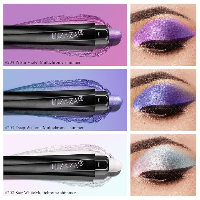 3PCS Eyeshadow Stick,Pro Longwear Cream Eye Shadow Sticks Pencils Set-Gradient Set