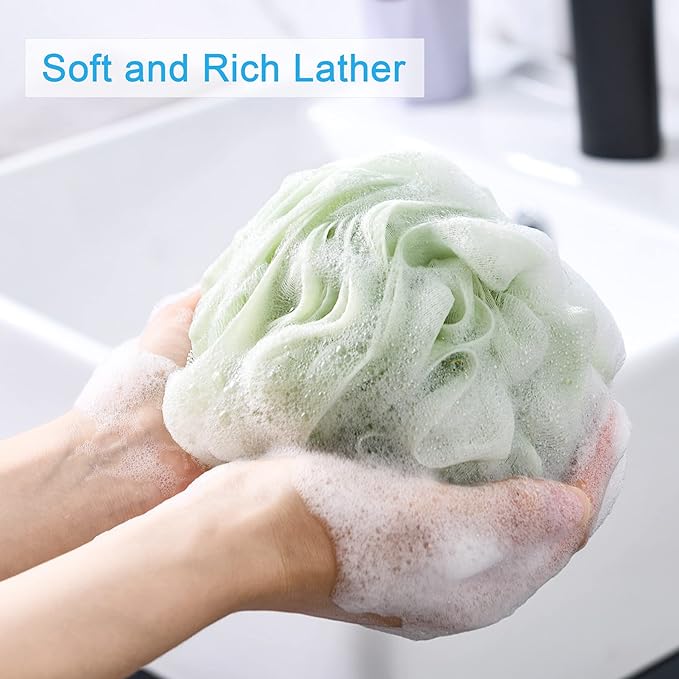 Amazerbath loofah sponge 60g/piece, exfoliating