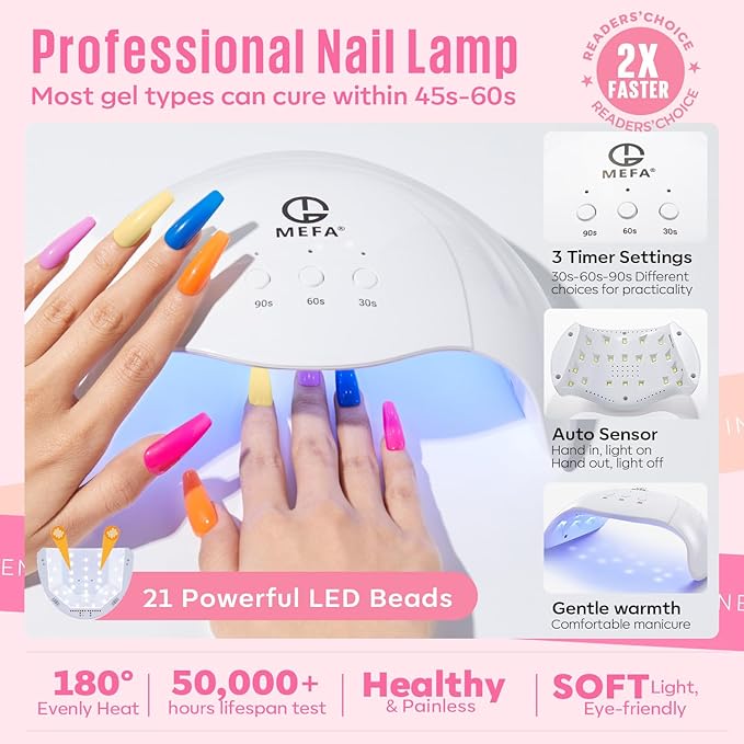Mefa 32 colors gel nail