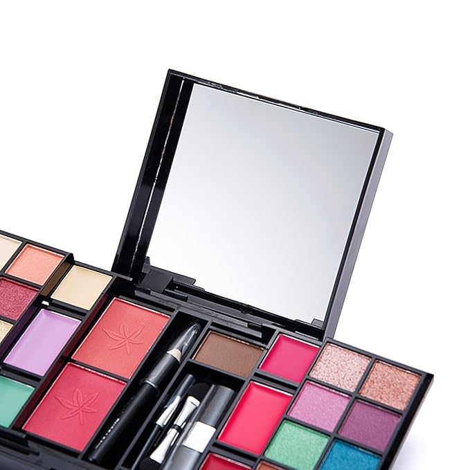 Makeup Eyeshadow Palettes, 25 Colors Protable Multifunction Blush