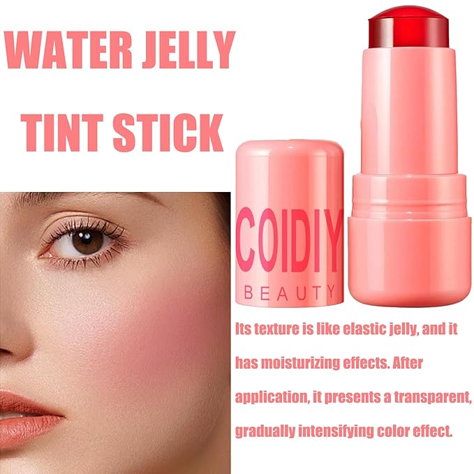 Milk Cooling Water Jelly Tint, Makeup Lip Tint Cooling