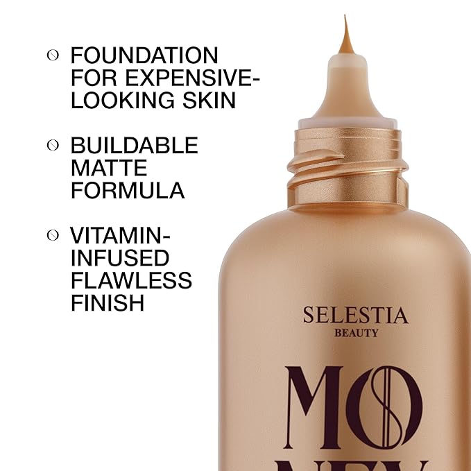 Matte Foundation Money - Long-Lasting Makeup Foundation with