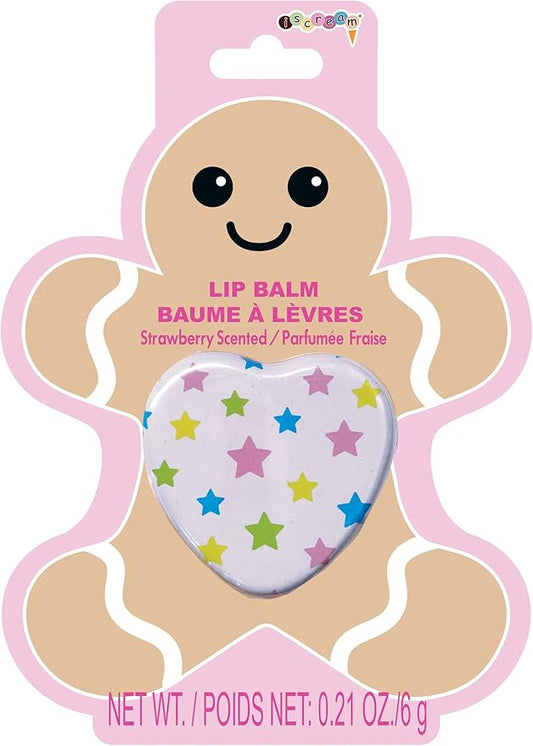 iscream Winter Friends Gingerbread Heart Shaped Balm