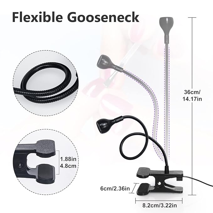 UV Light Gooseneck UV Lamp