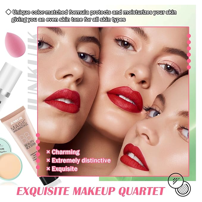 Color Changing Foundation Set,Full Coverage Foundation Liquid Foundation