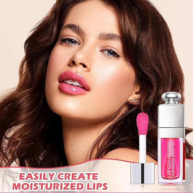 Hydrating Lip Glow Oil, Moisturizing Lip