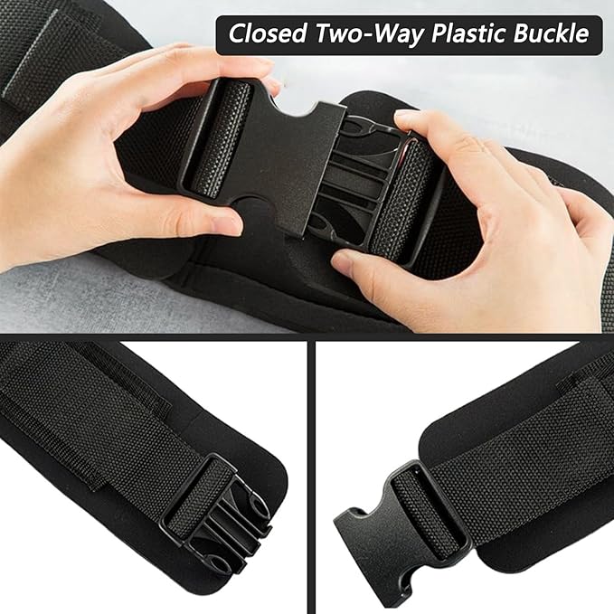 Adjustable Waist Belt Soft Neoprene Padded Belt 2 Movable