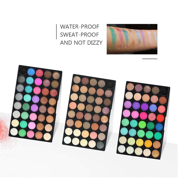 120 Colors Long Lasting Waterproof Highly Pigments Shiny