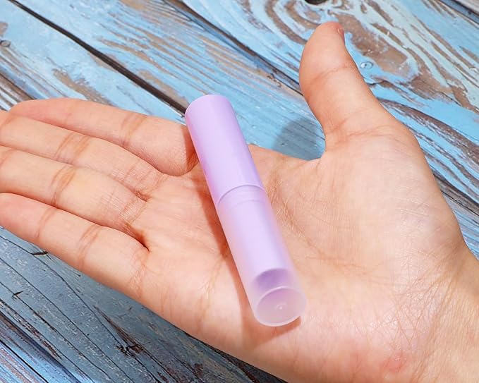 0.14oz Empty Flavored Lip Balm Container (Purple)