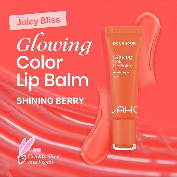 Glowing Color Lip Balm 0.35 Oz| Shining