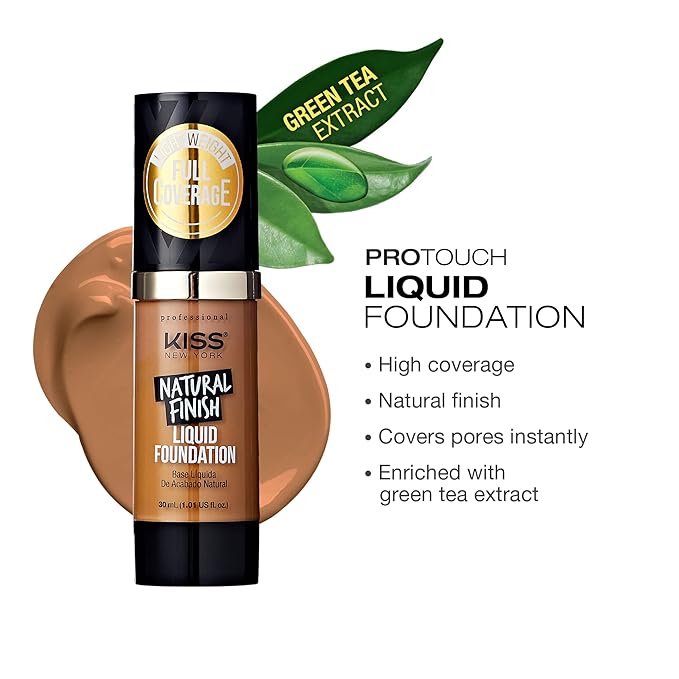 Kiss New York Professional Liquid Foundation - Lightweight